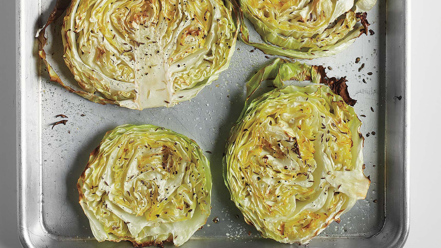 Roasted Cabbage Wedges