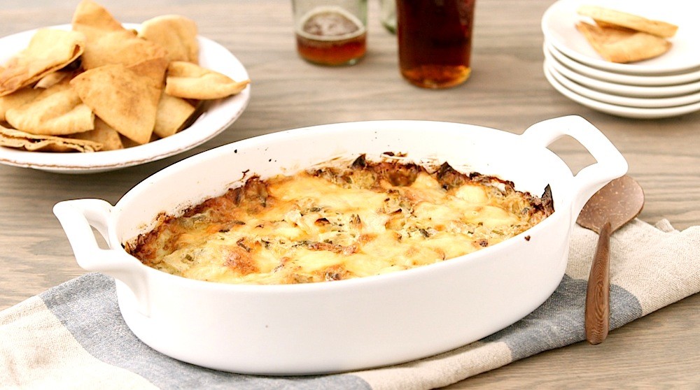 Video Artichoke Dip With Fontina Cheese Martha Stewart