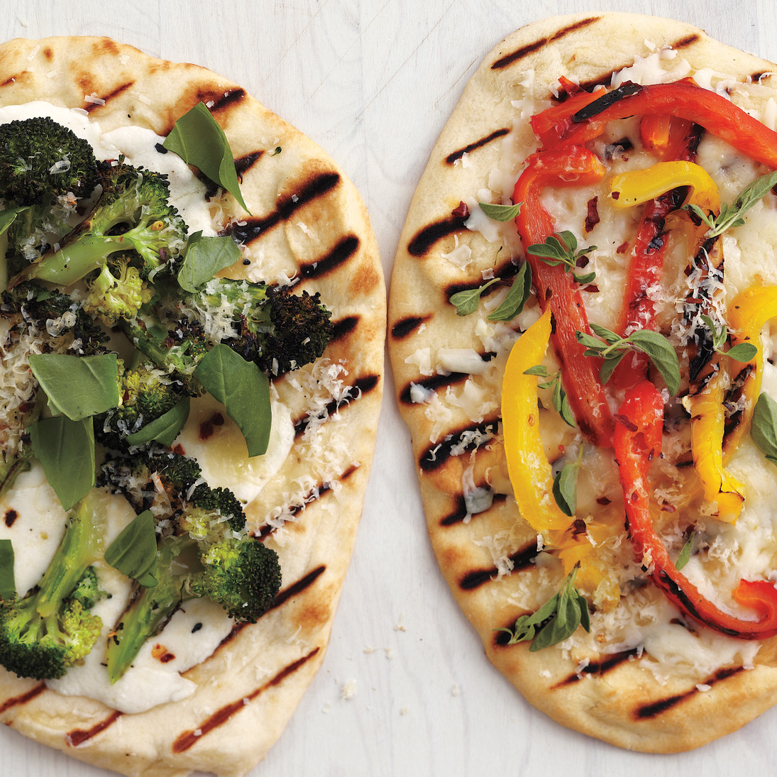 grilled flat bread