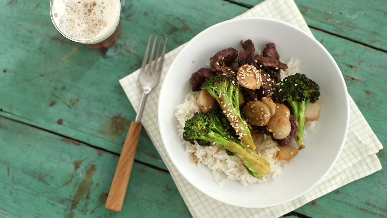 Video Broiler Beef & Broccoli Martha Stewart