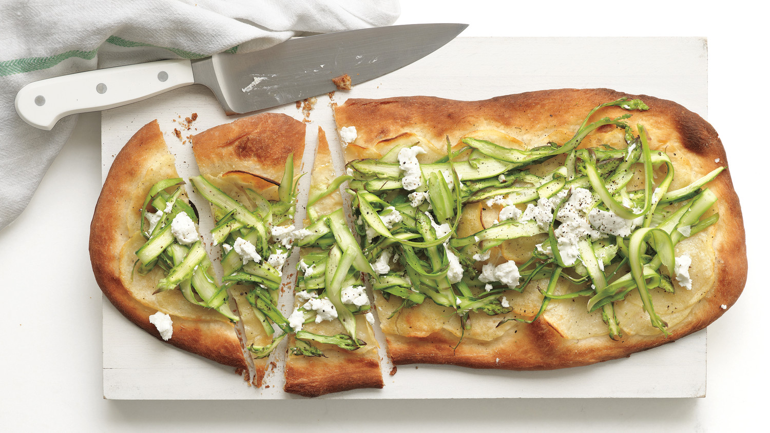 AsparagusandPotato Flatbread