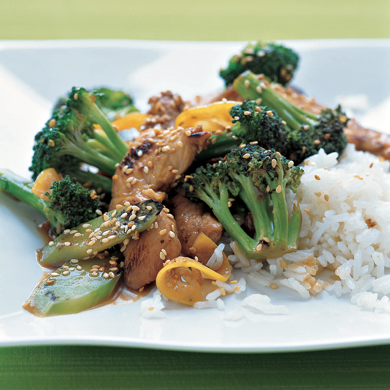 Chicken, Broccoli, and Lemon StirFry Recipe Martha Stewart