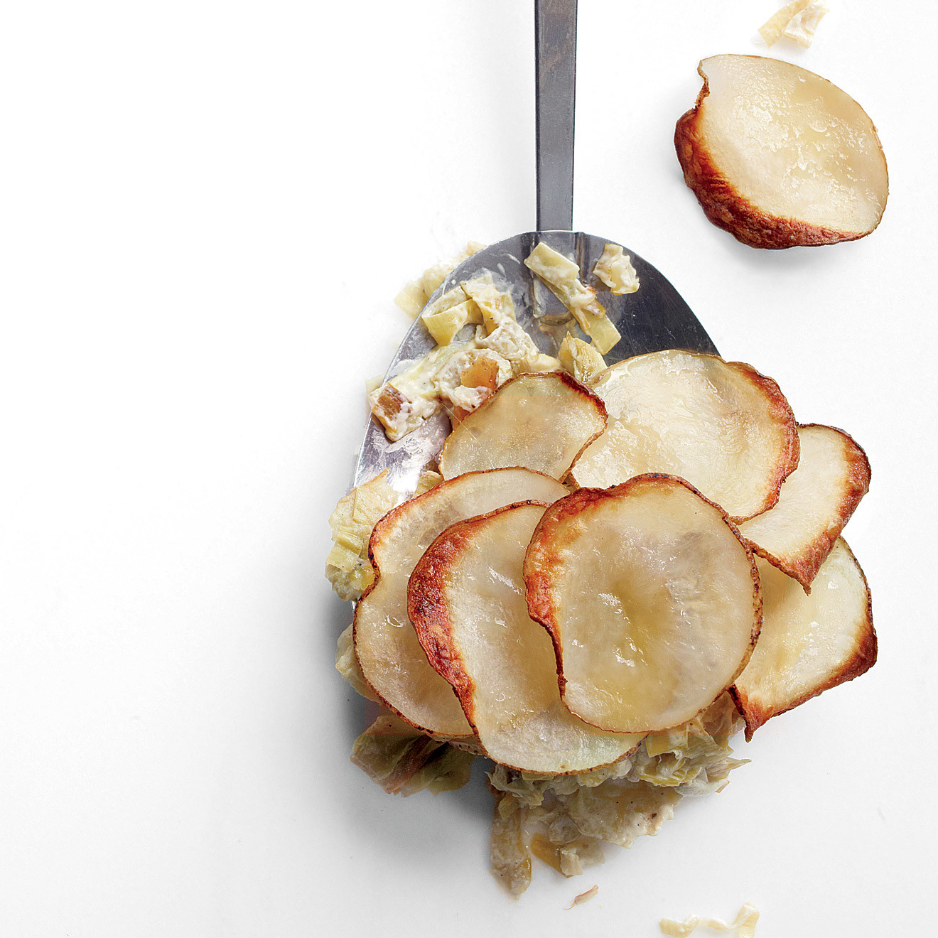Artichoke, Leek, and Potato Casserole Recipe Martha Stewart