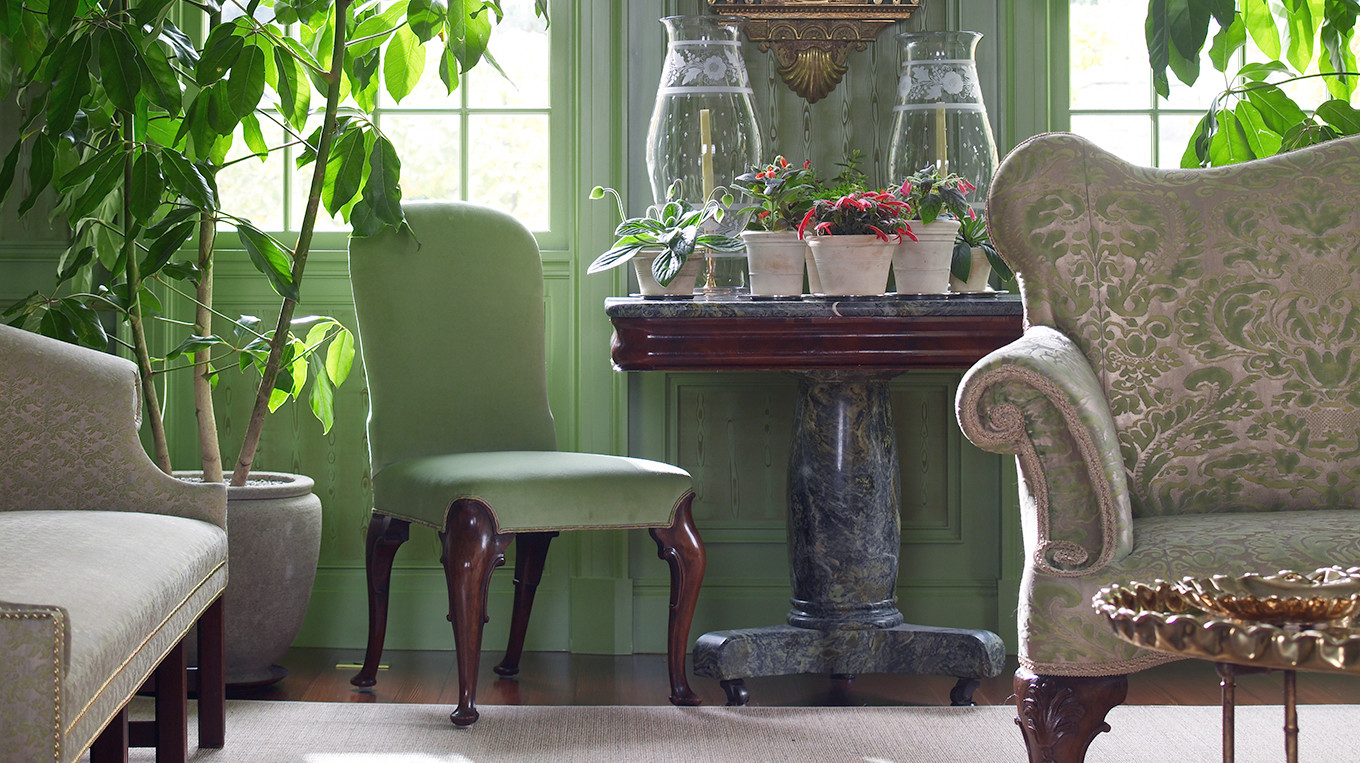 Martha&#039;s Green Room in Bedford: 5 Ways She Decorates with Lush Plants