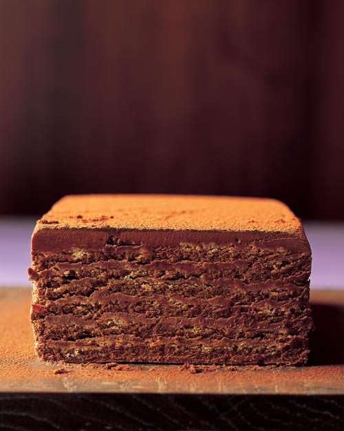 Bittersweet Chocolate Mousse Torte Recipe Martha Stewart