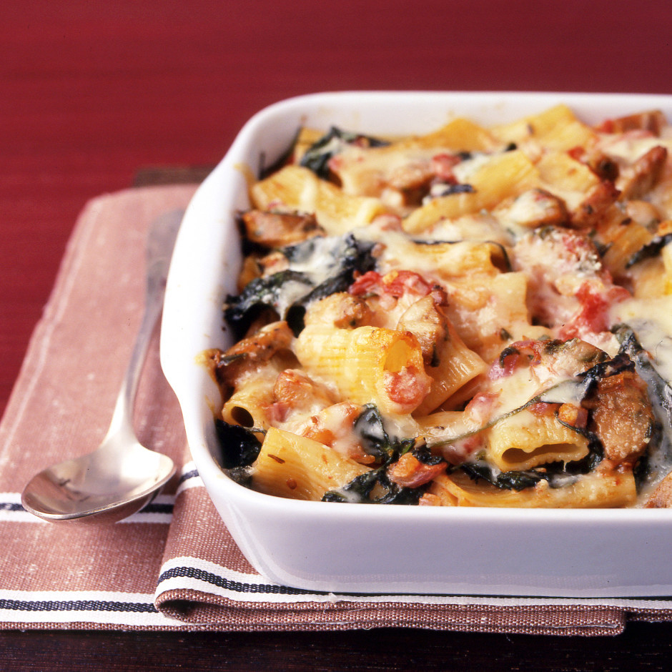 Baked Ziti with Sausage Recipe & Video Martha Stewart