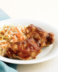 Backyard Barbecued Chicken with Homemade BBQ Sauce Recipe | Martha Stewart