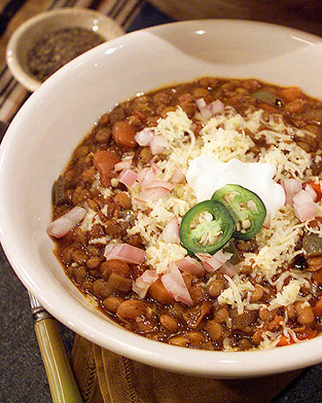 What is in a three-alarm chili kit?