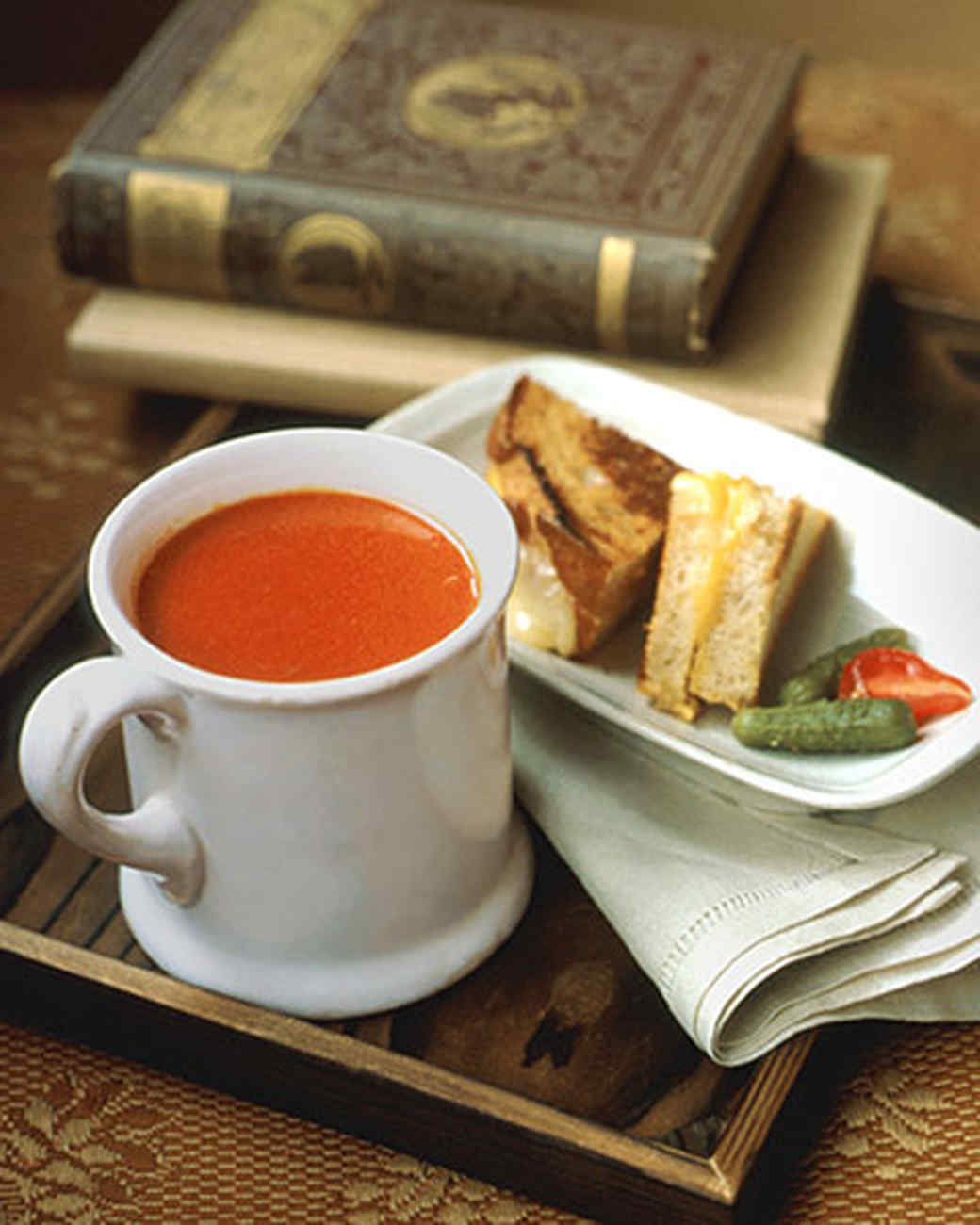 Homemade Creamy Tomato Soup Recipe Martha Stewart