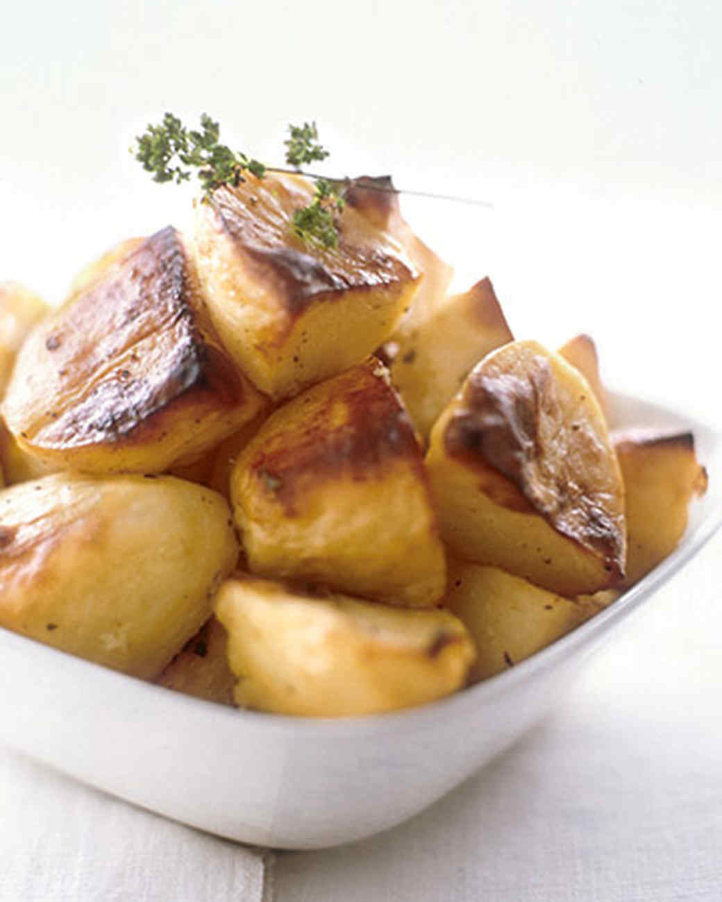 Greek Lemon Roasted Potatoes