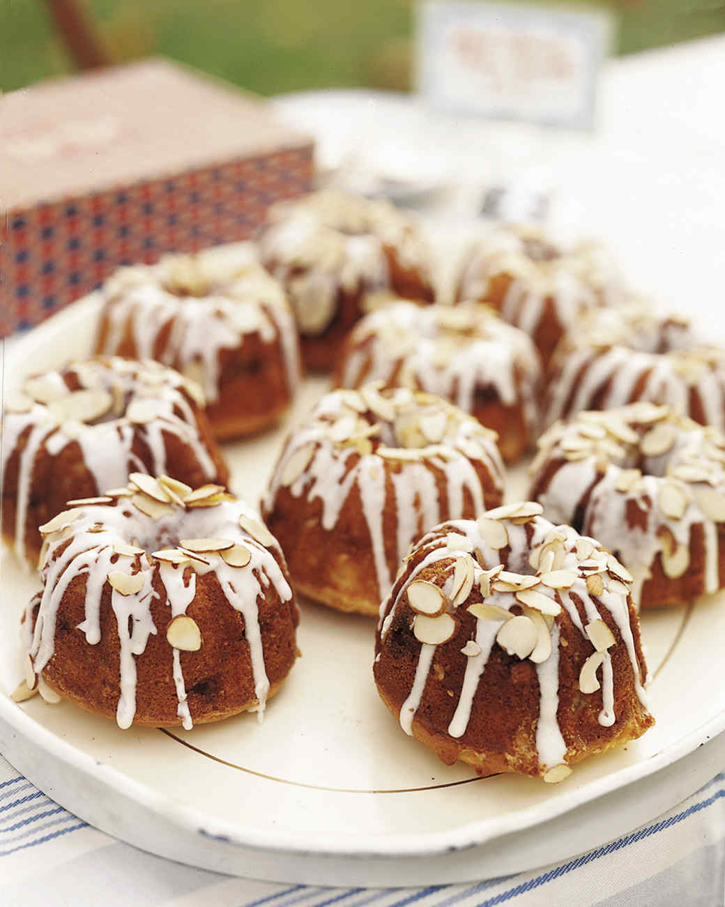 Mini Almond Bundt Cakes