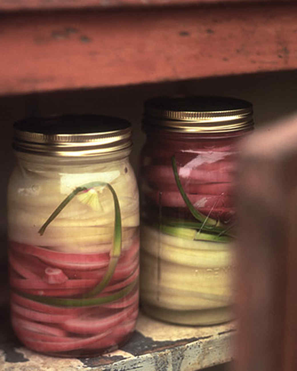 Quick Pickled Vidalia and Red Onions Recipe Martha Stewart