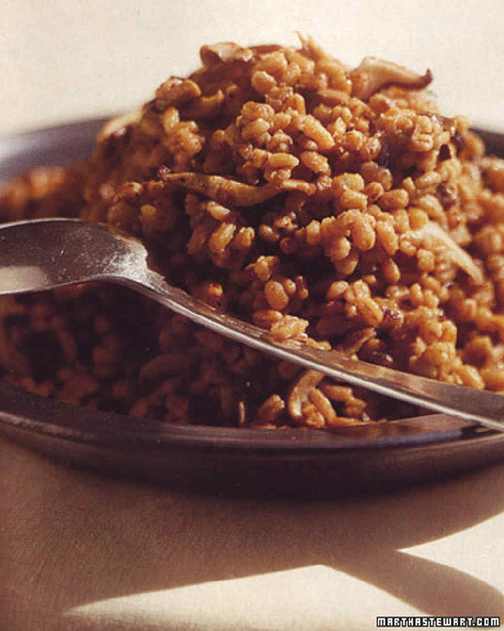 Roasted Barley Pilaf Recipe Martha Stewart