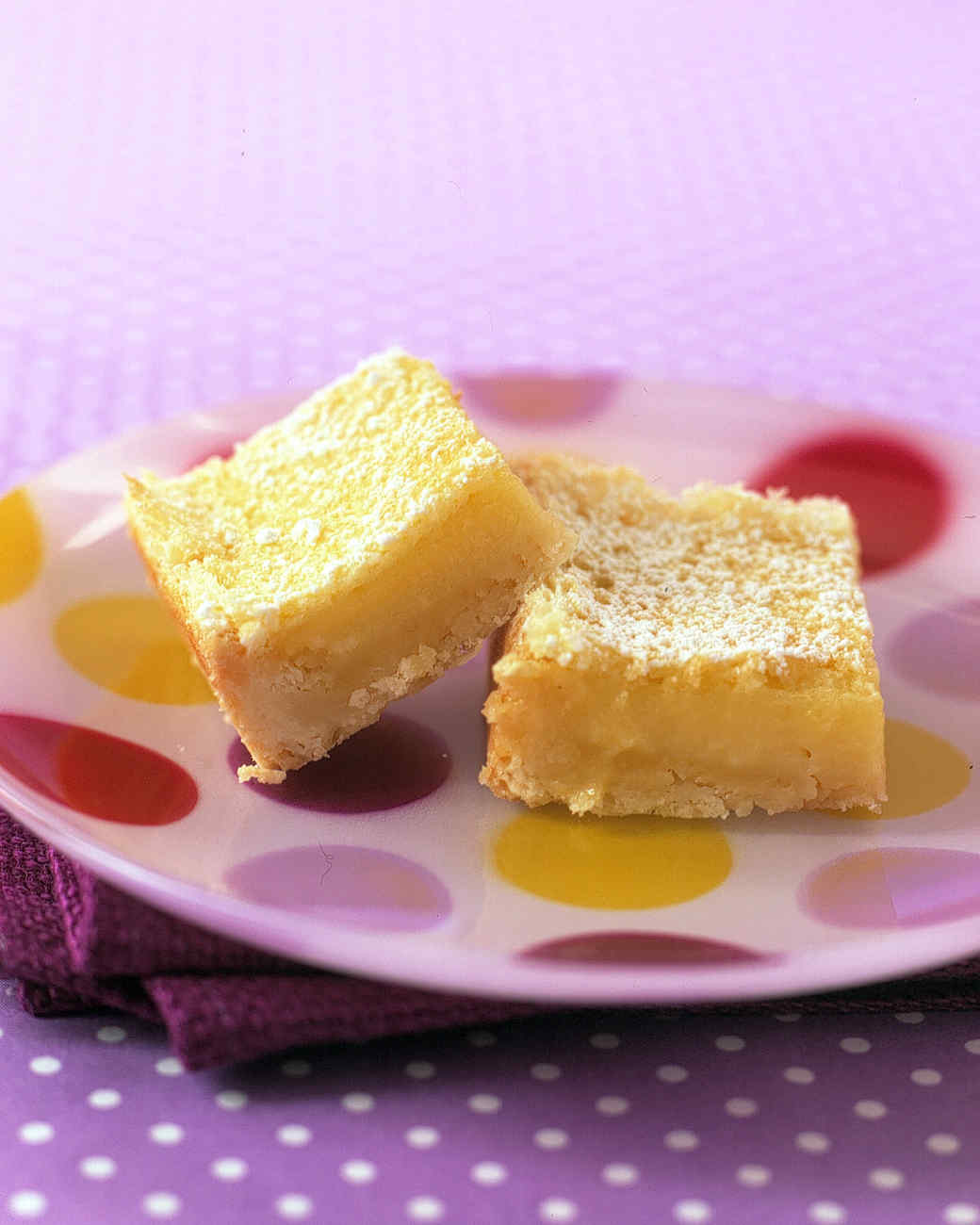 Tangy Lemon Squares Recipe & Video Martha Stewart