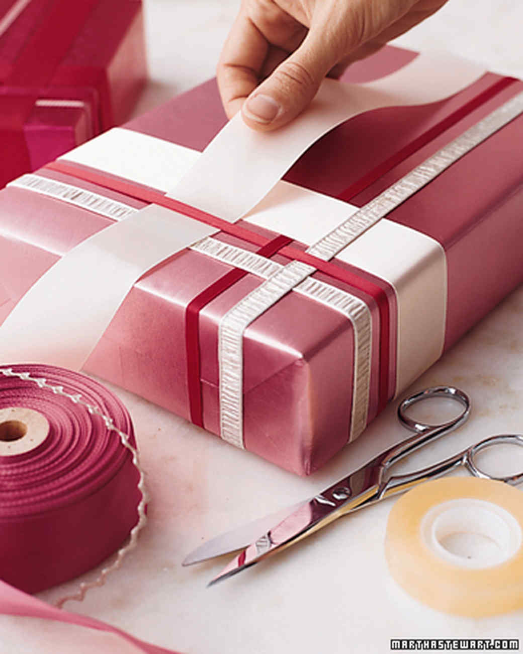 Ribbons put an edge to your gift that is unique for your recipient to appreciate.