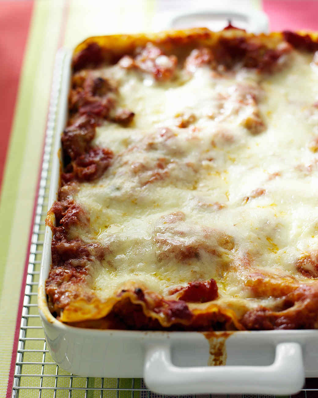 TomatoSausage Lasagna