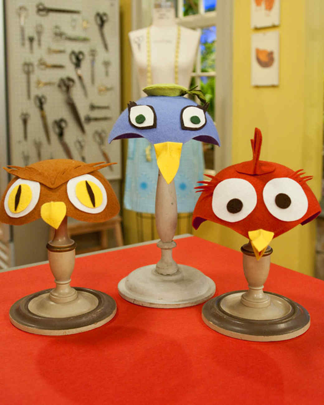 Animal Party Hats & Video Martha Stewart