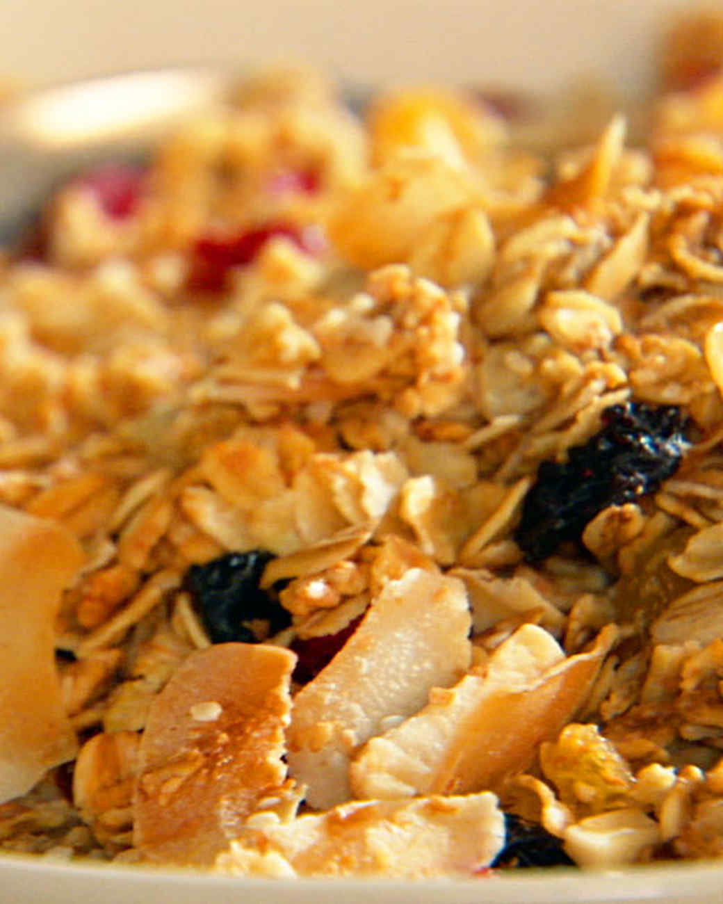 Golden Granola Recipe Martha Stewart