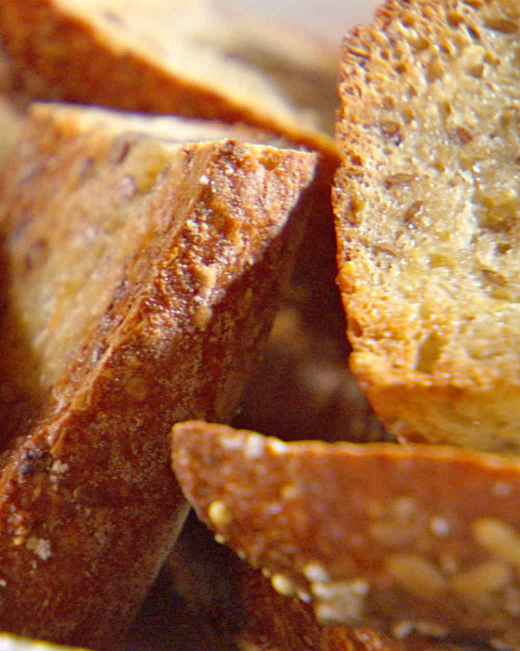 Olive Oil Garlic Crostini Recipe & Video Martha Stewart