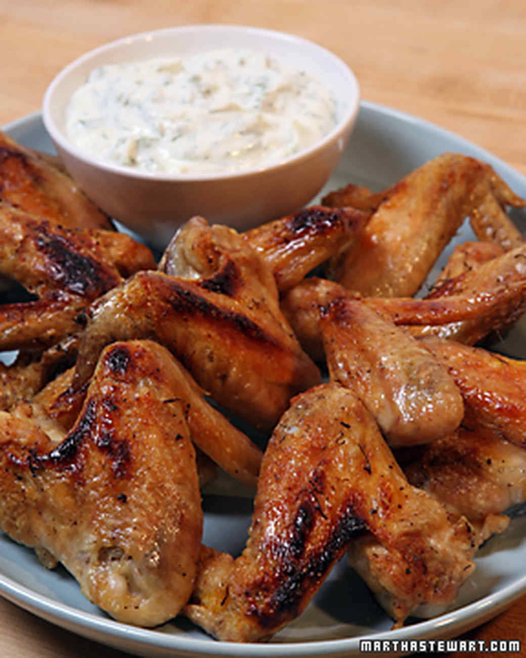 Yogurt Dipping Sauce for Saffron Chicken Wings Recipe Martha Stewart