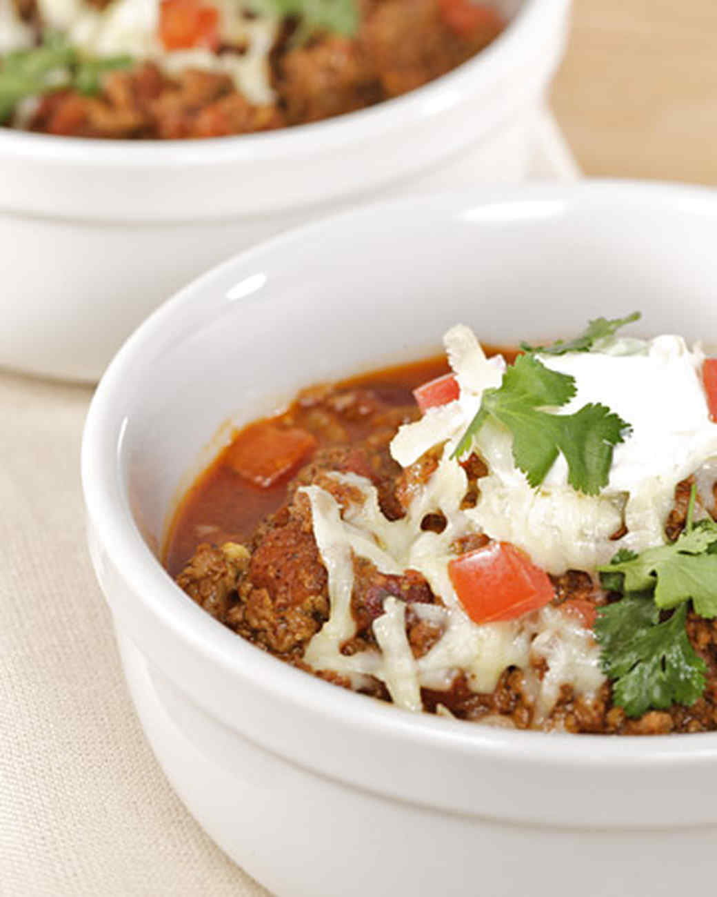 Jimmy Fallon's Crock-Pot Chili Recipe & Video | Martha Stewart