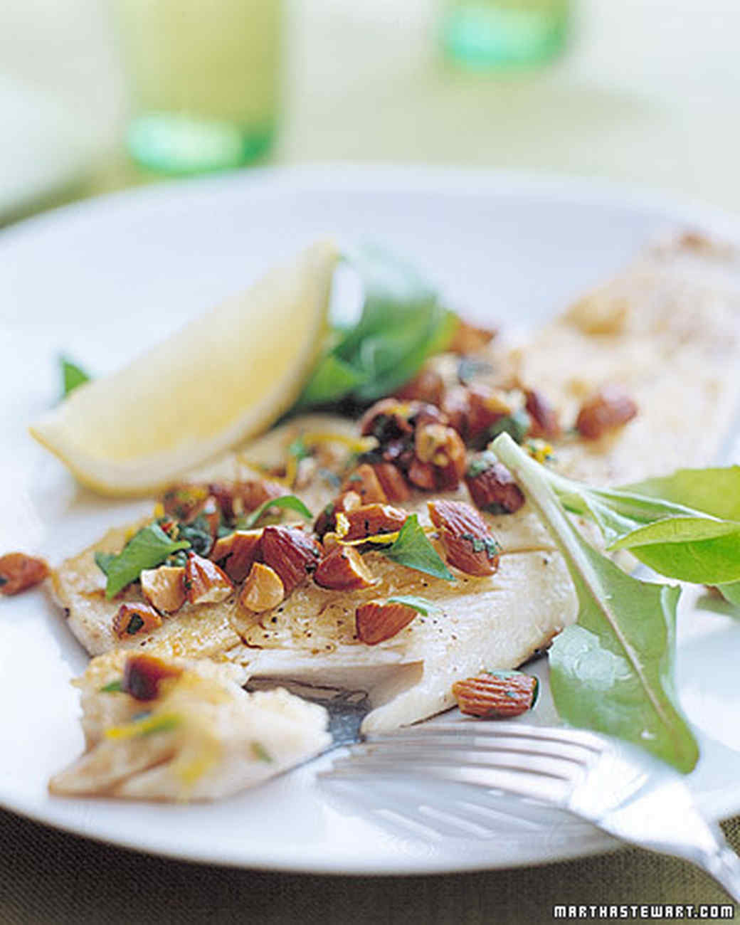 Panfried Trout with Almonds and Parsley