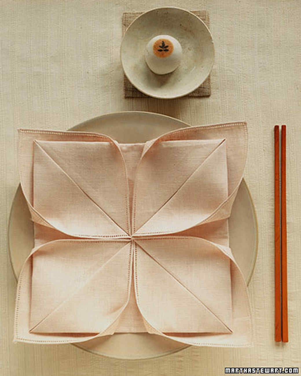 Napkin-Folding Ideas | Martha Stewart