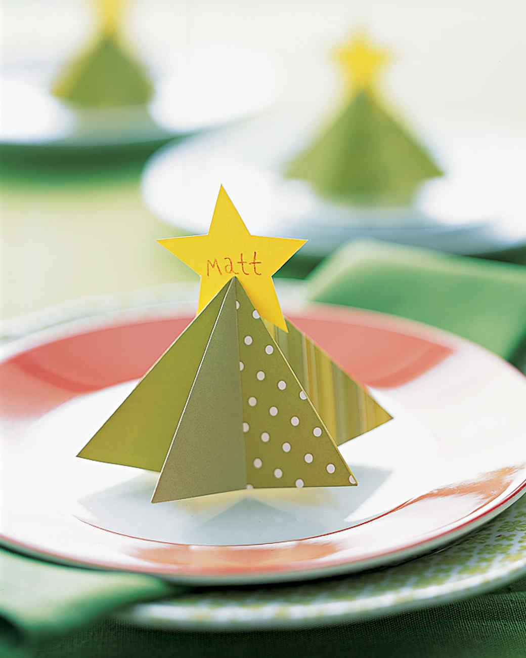 21 Best DIY Christmas Tree Place Cards With Christmas Table Place Cards Template