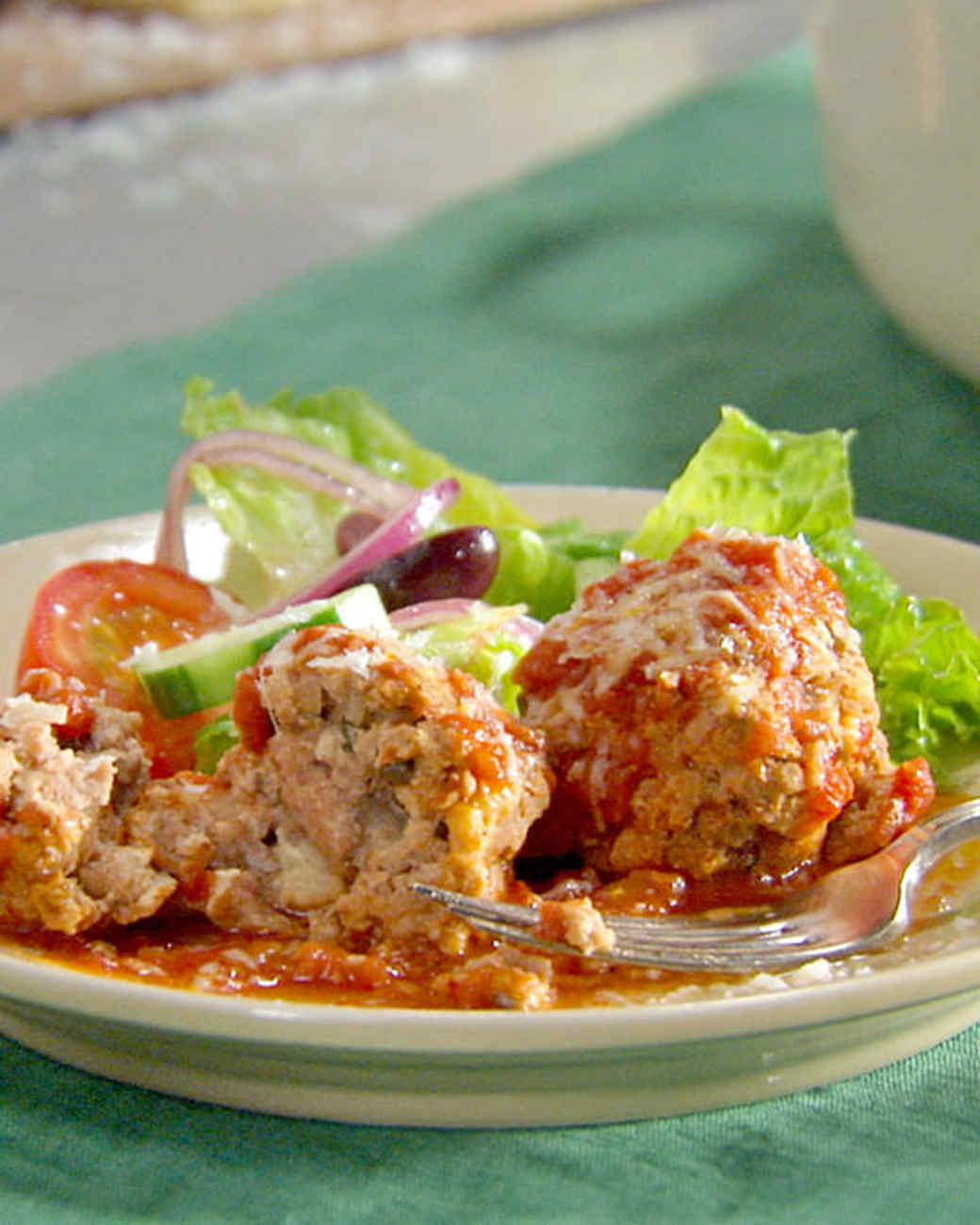 Light and Fluffy Meatballs Recipe & Video Martha Stewart