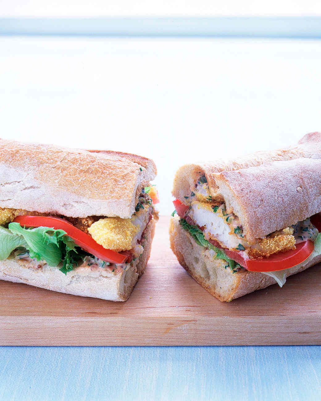 Seafood Sandwich Recipes Martha Stewart