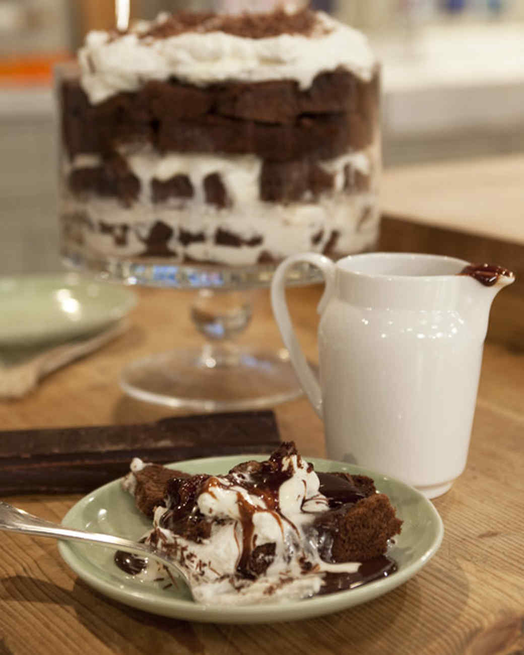 Hot Fudge Sundae Trifle Recipe &amp; Video Martha Stewart
