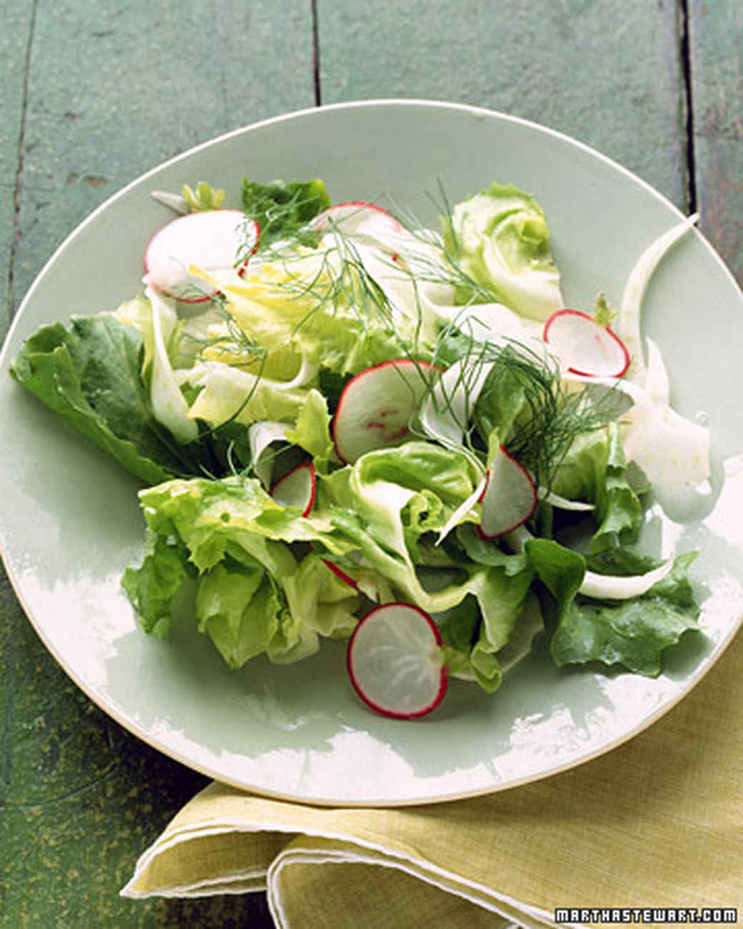 Fennel, Escarole, and Radish Salad Recipe | Martha Stewart