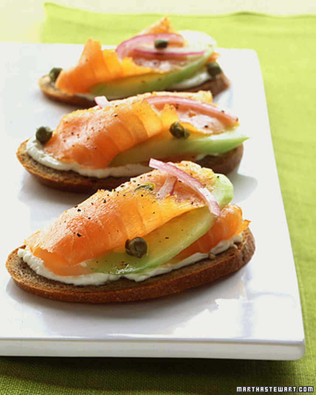 Sublime Smoked Salmon Appetizers for Your Next Soiree | Martha Stewart