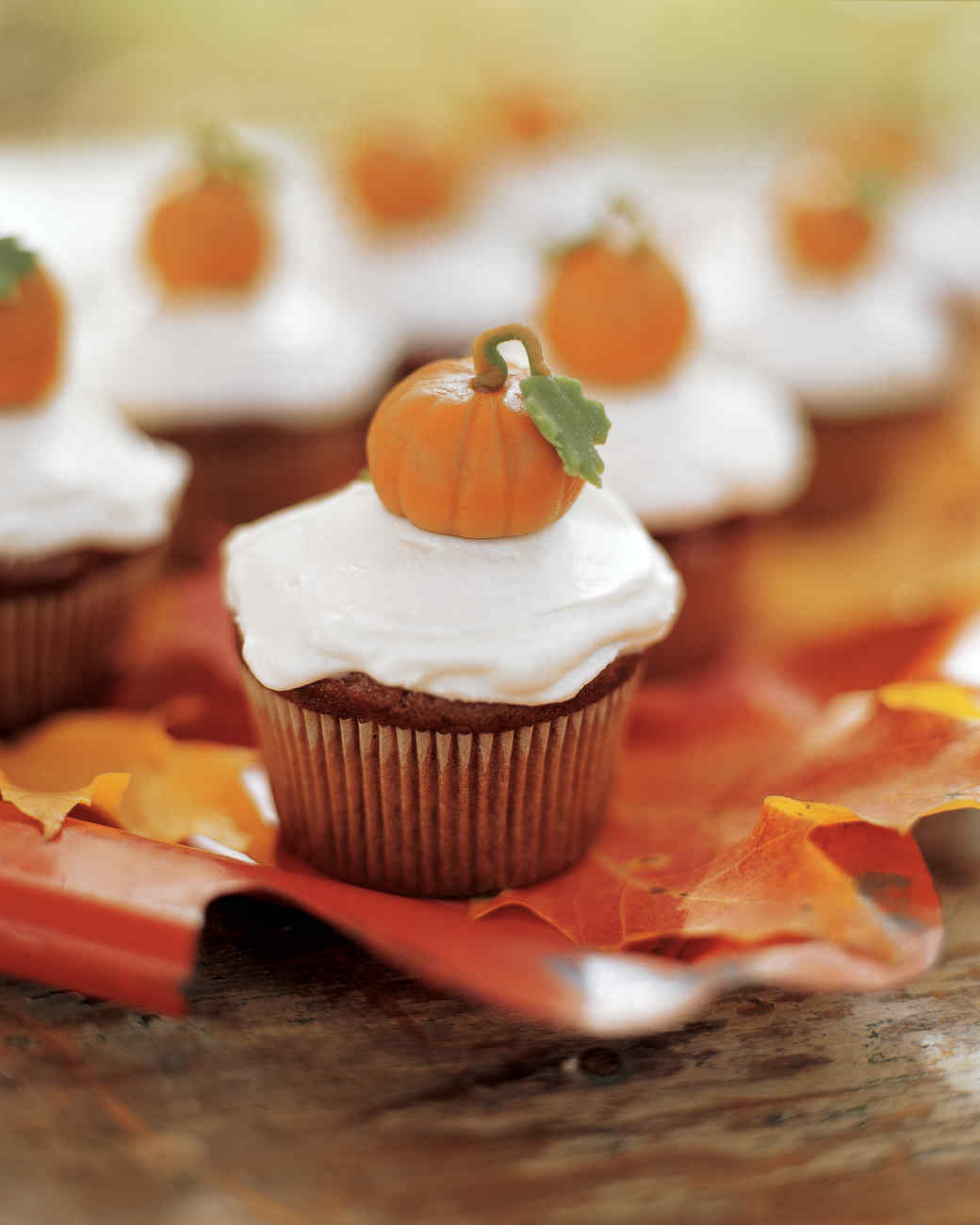 pumpkin patch cupcakes recipe | martha stewart pumpkin patch cupcakes recipe | martha stewart