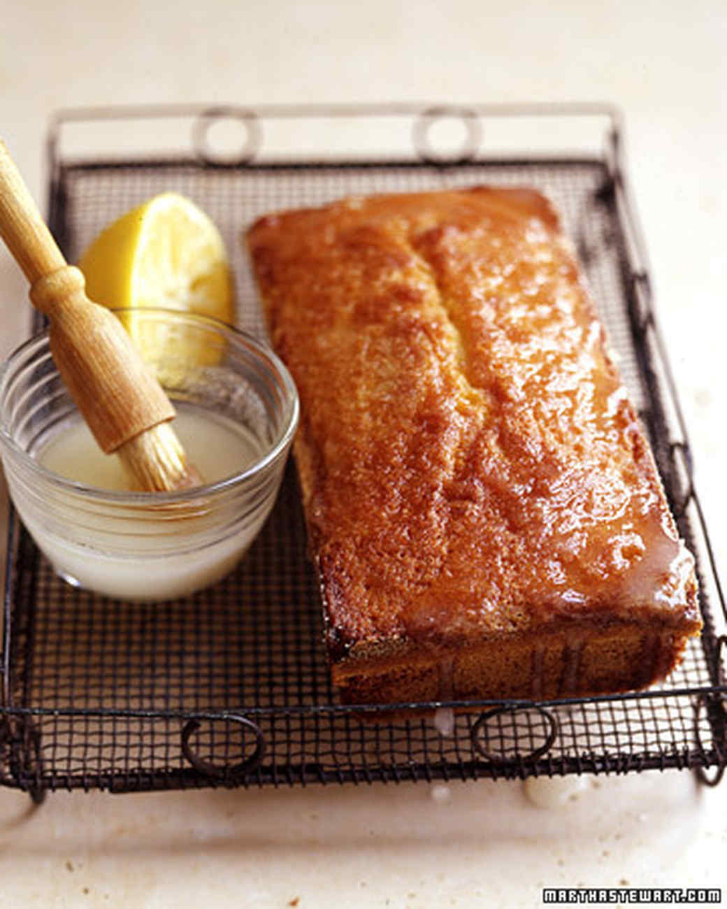 Glazed Lemon Pound Cake Recipe | Martha Stewart