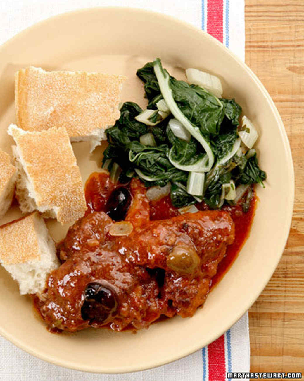 Hunter's Chicken Stew Recipe & Video | Martha Stewart