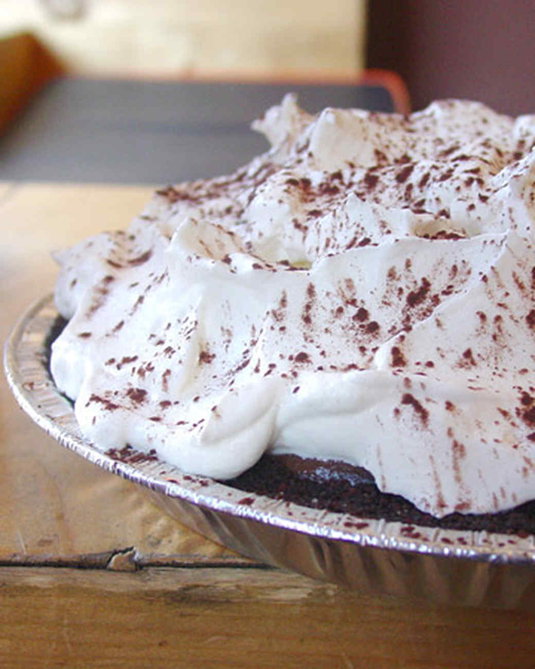 Classic Diner-Style Chocolate Pie Recipe & Video | Martha Stewart