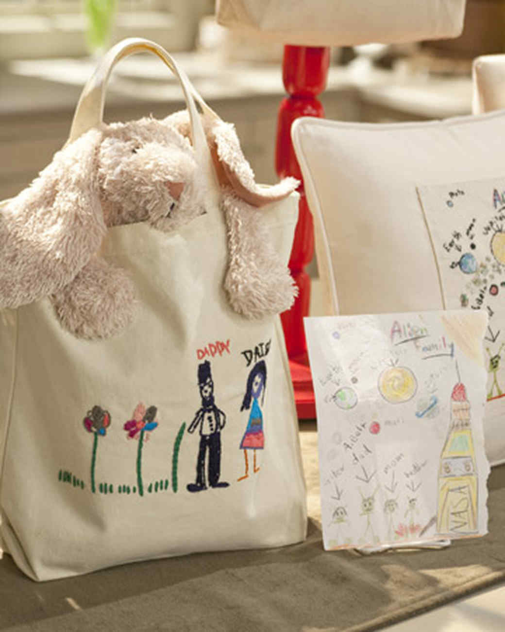 Embroidered Tote Bag & Video | Martha Stewart