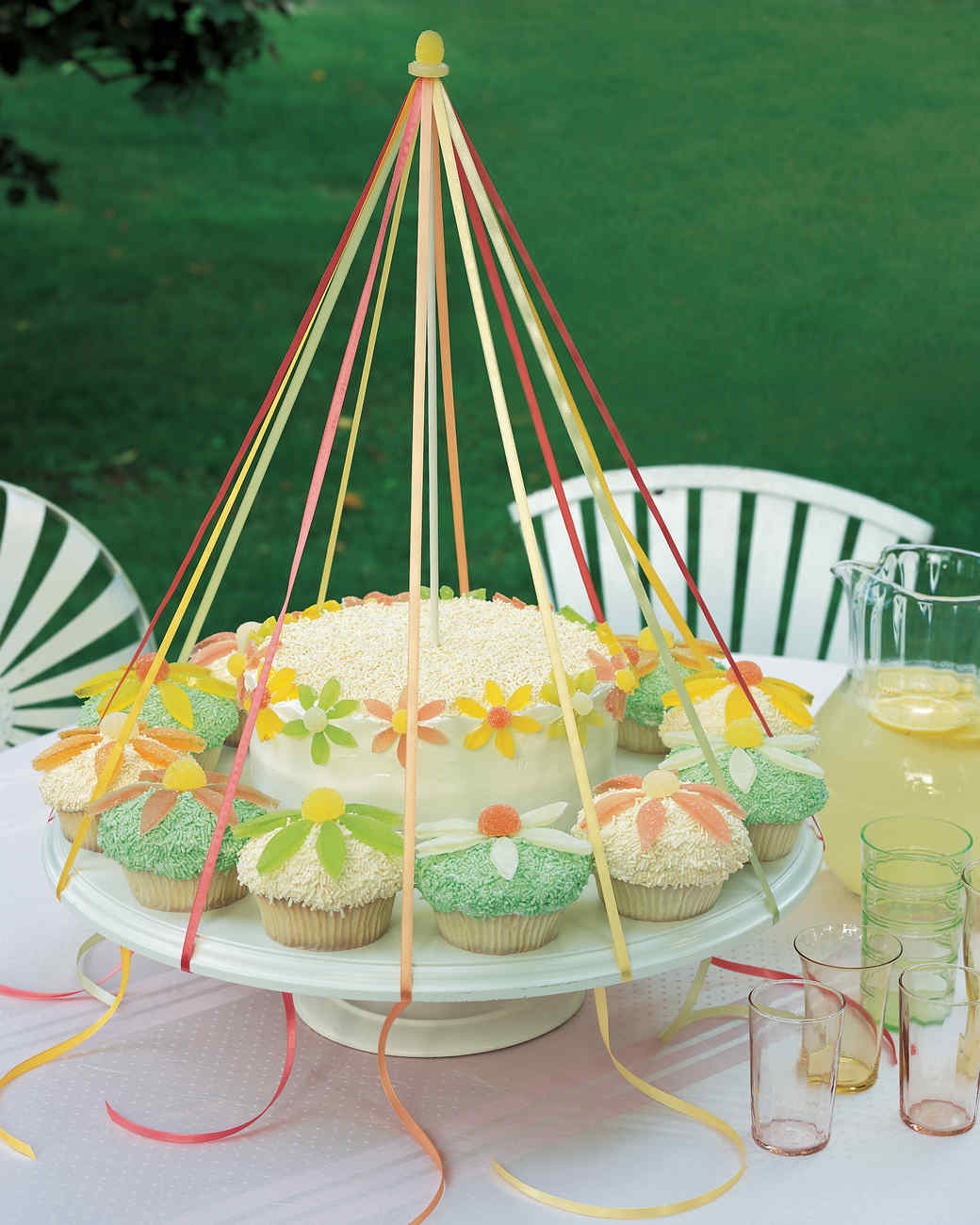 Maypole Cupcakes Recipe Martha Stewart
