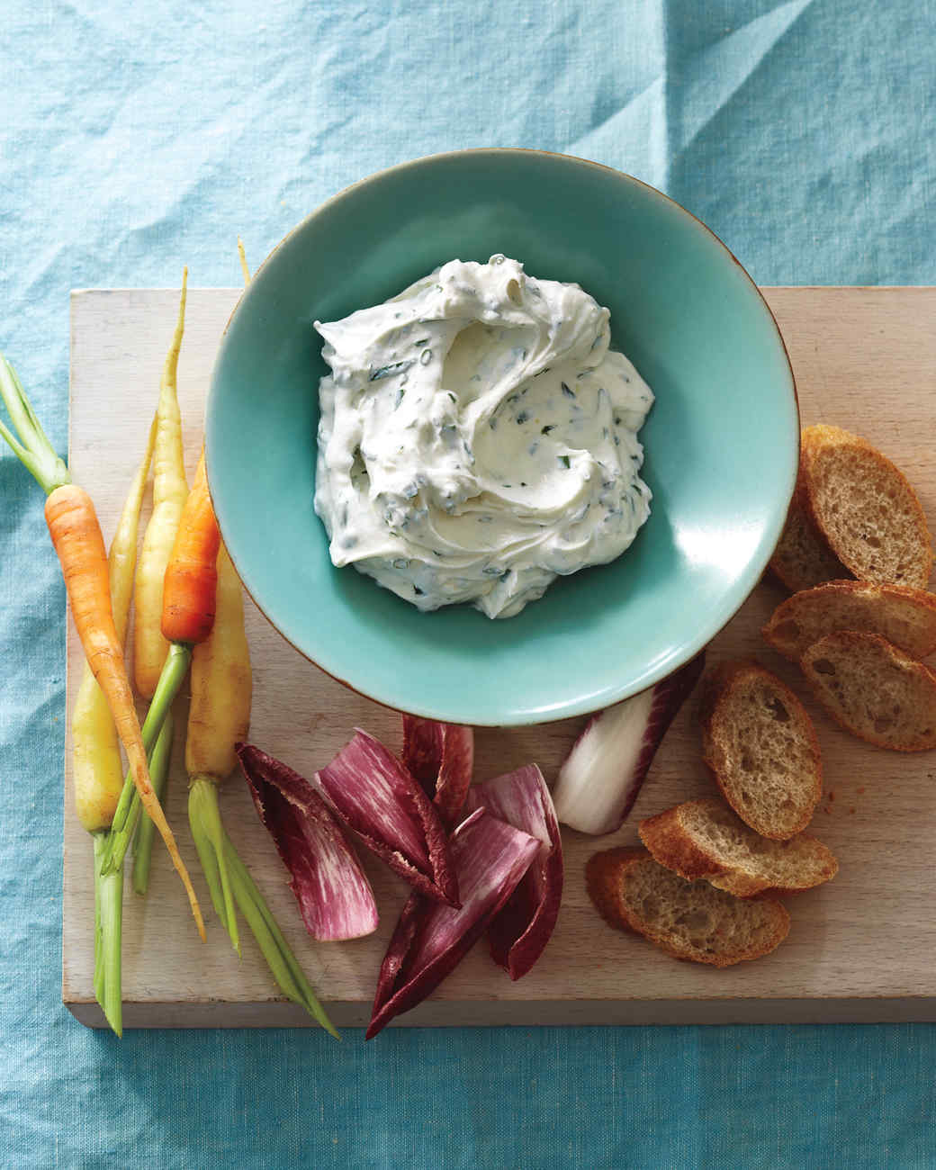 GarlicHerb Yogurt Cheese
