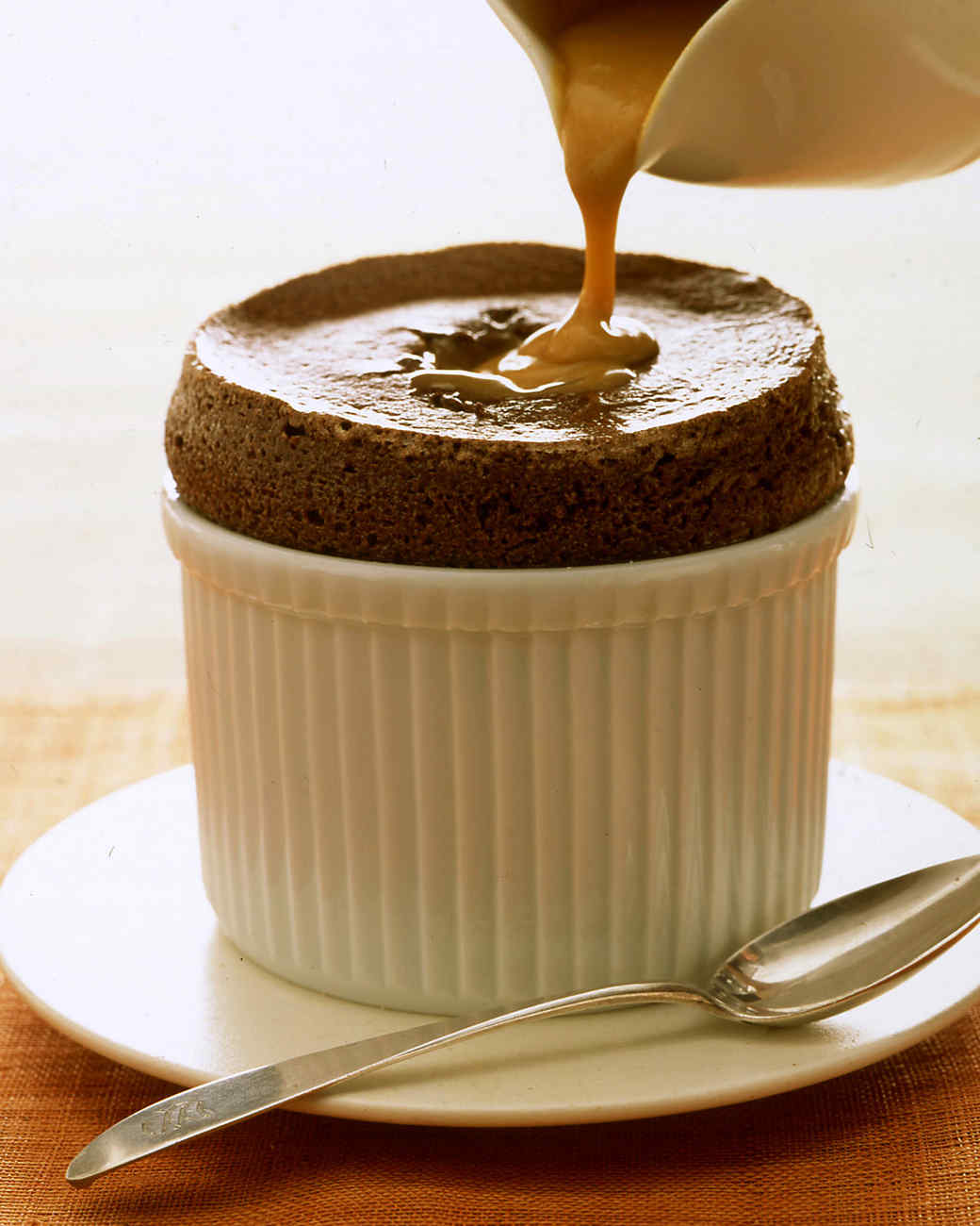 Bittersweet Chocolate Souffles Recipe Martha Stewart