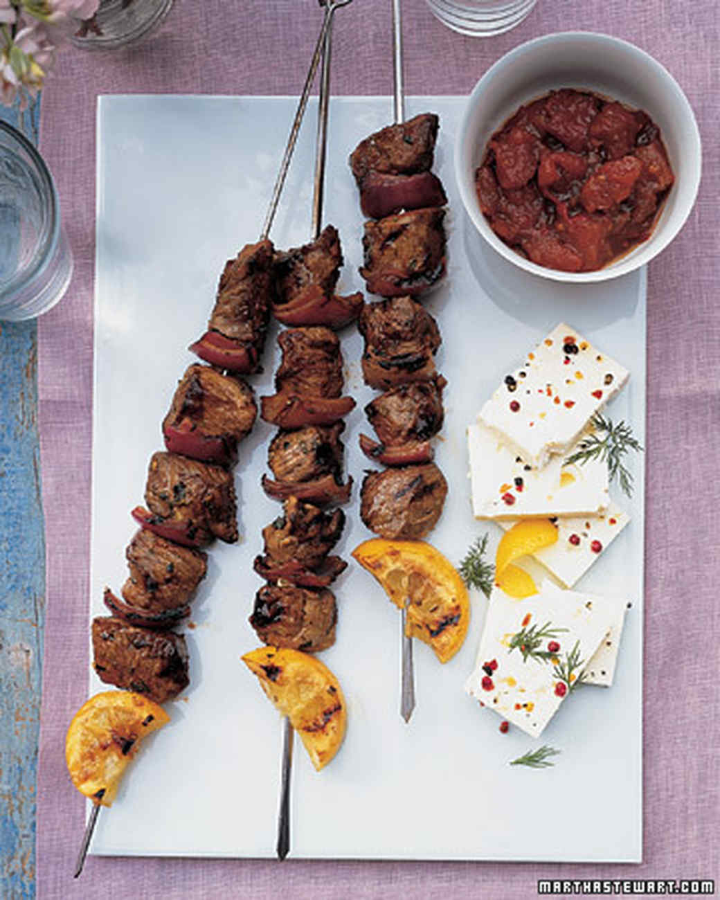 Lamb Souvlaki