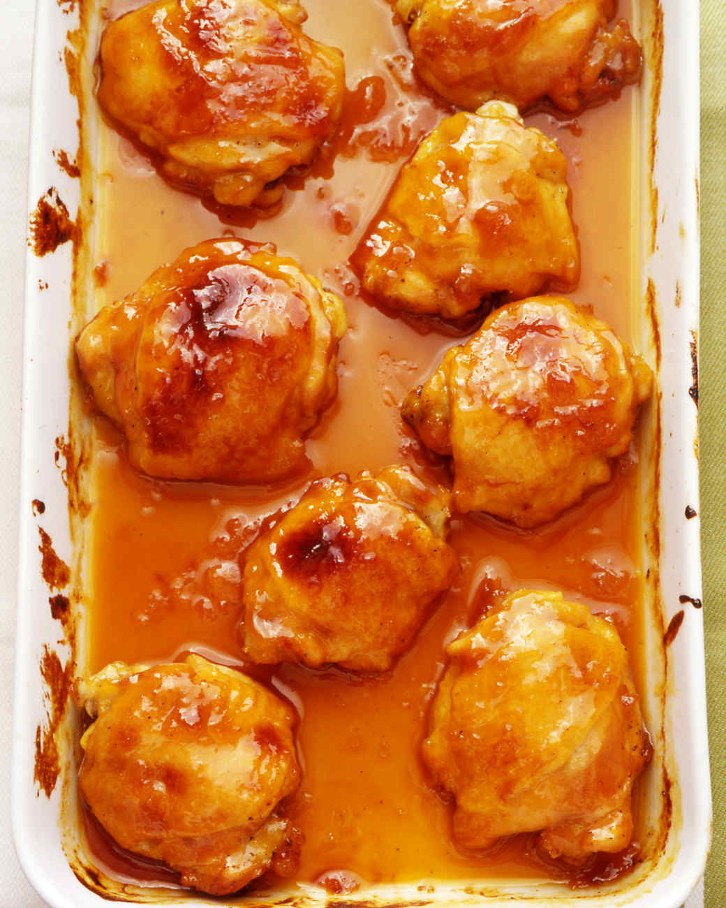 ApricotDijonGlazed Chicken Recipe Martha Stewart