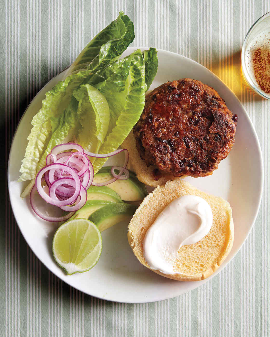 RedBean Burgers with Avocado and Lime