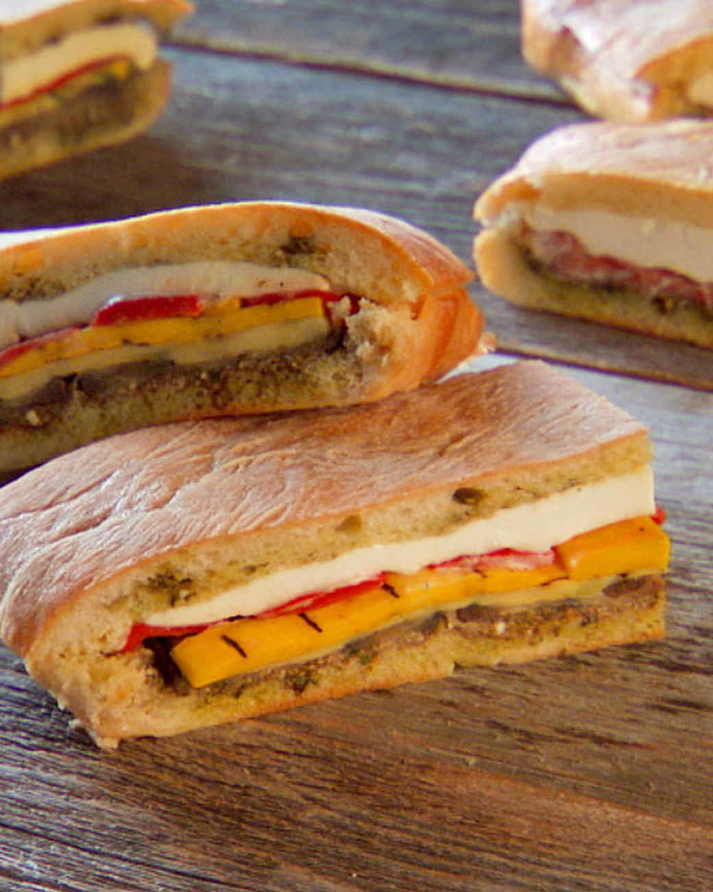Italian Pressed Sandwiches Recipe & Video | Martha Stewart