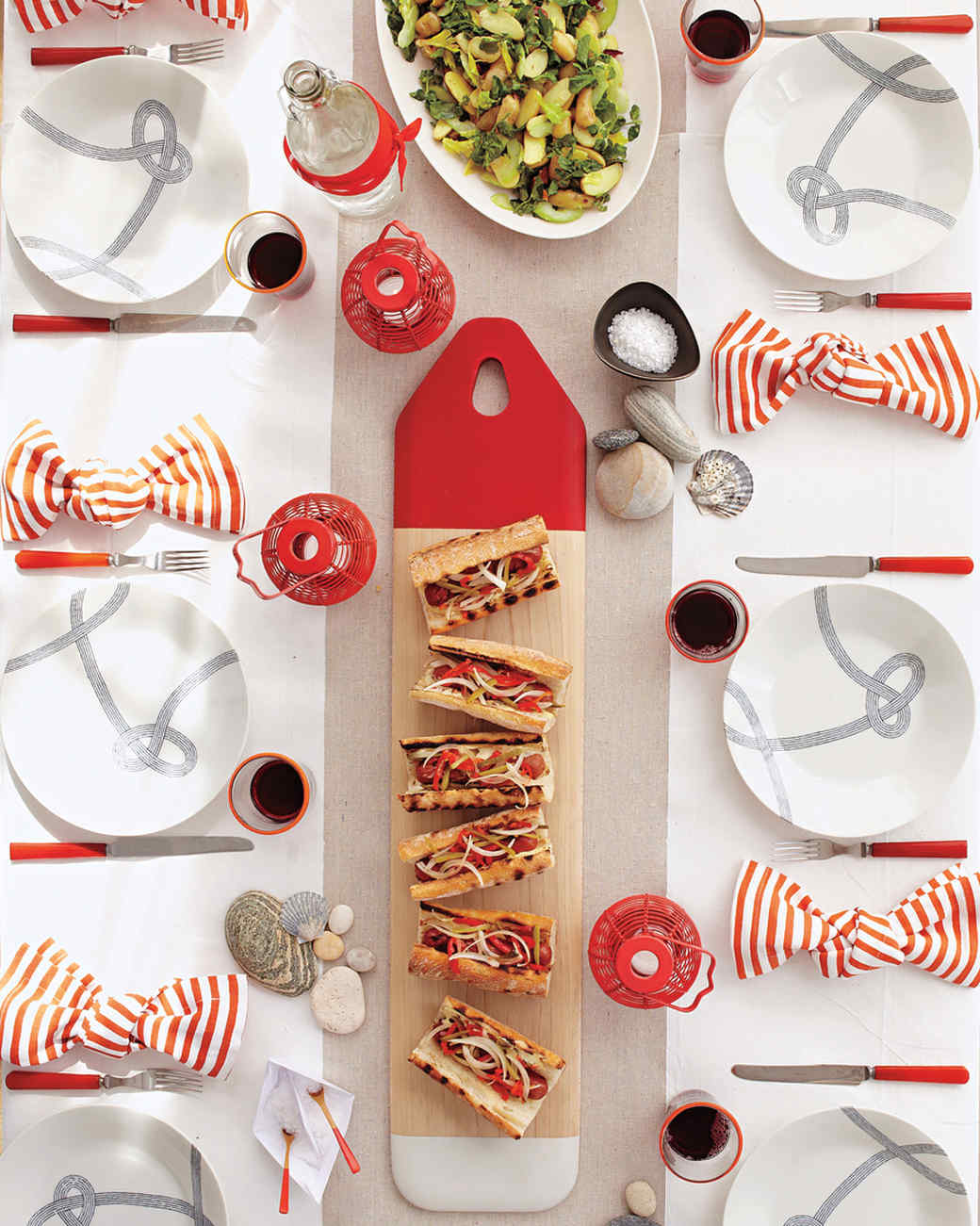 Fourth Of July Menu Martha Stewart | red white and blue nautical party martha stewart Fourth Of July Menu Martha Stewart | red white and blue nautical party martha stewart