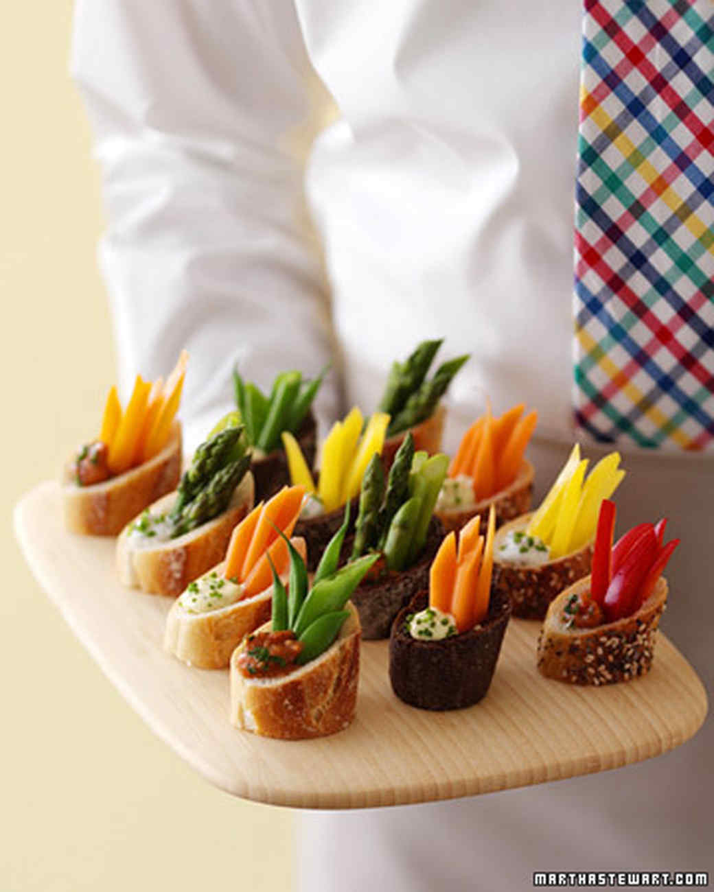 New Ways to Serve Crudite: It's a Farmers' Market After-Party! | Martha