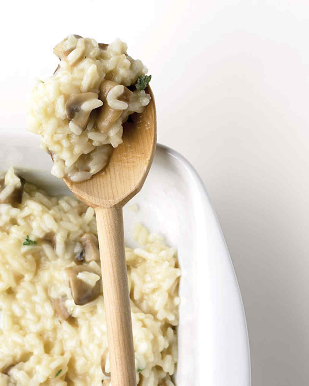 Quick Mushroom Risotto Recipe Martha Stewart