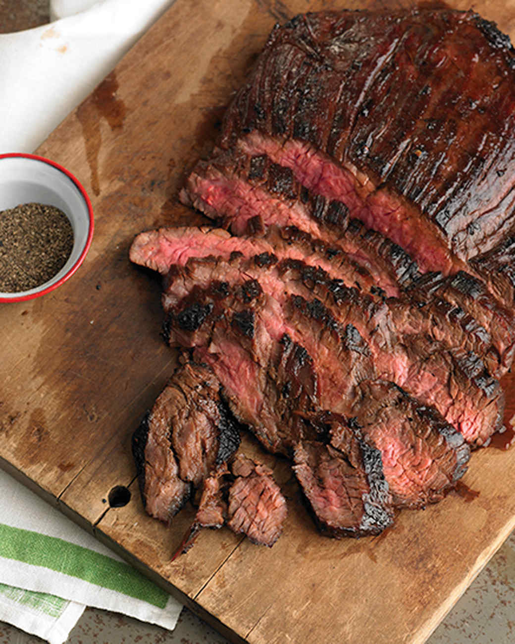 SoyMarinated Flank Steak