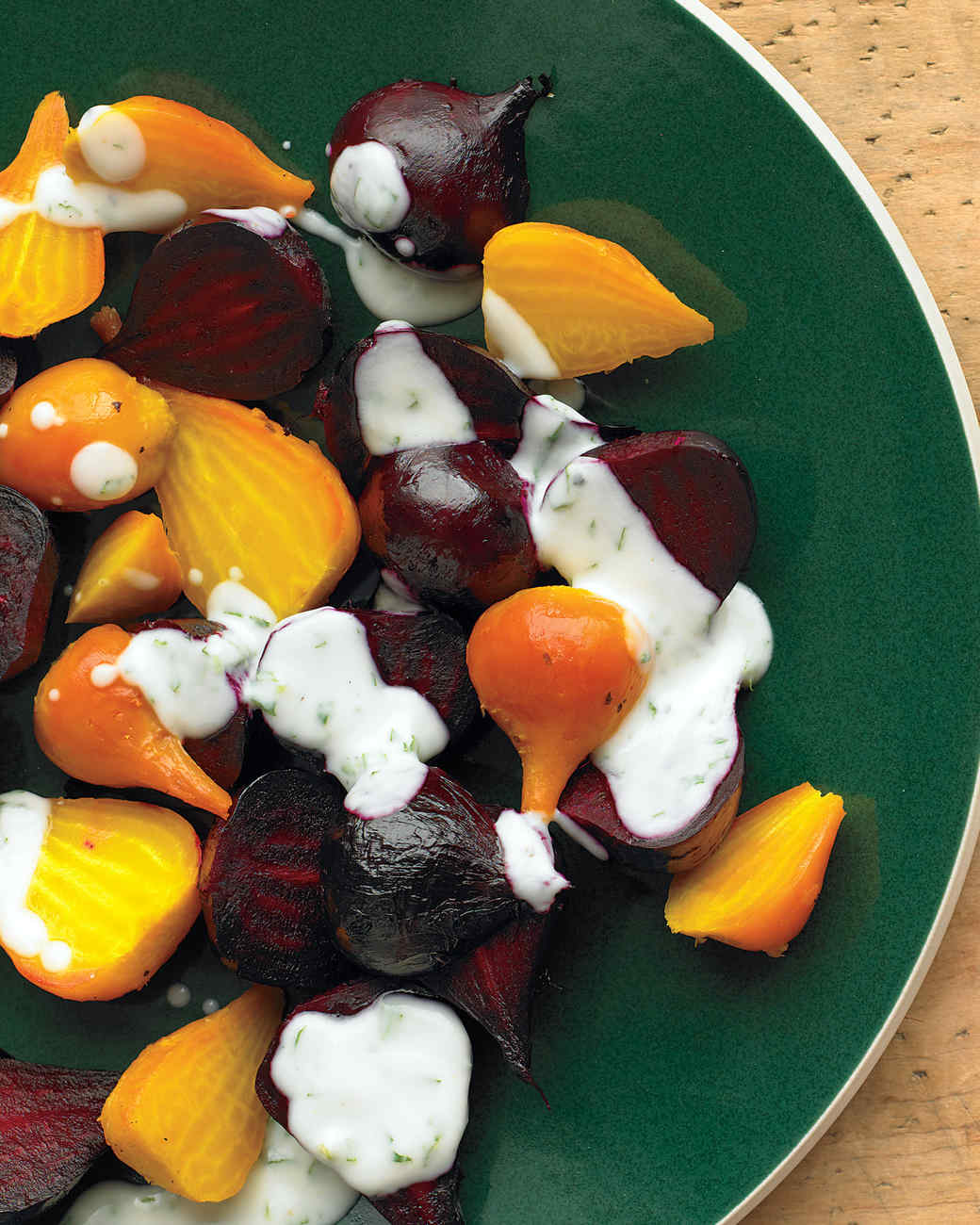 Roasted Beets with MintYogurt Sauce Recipe Martha Stewart